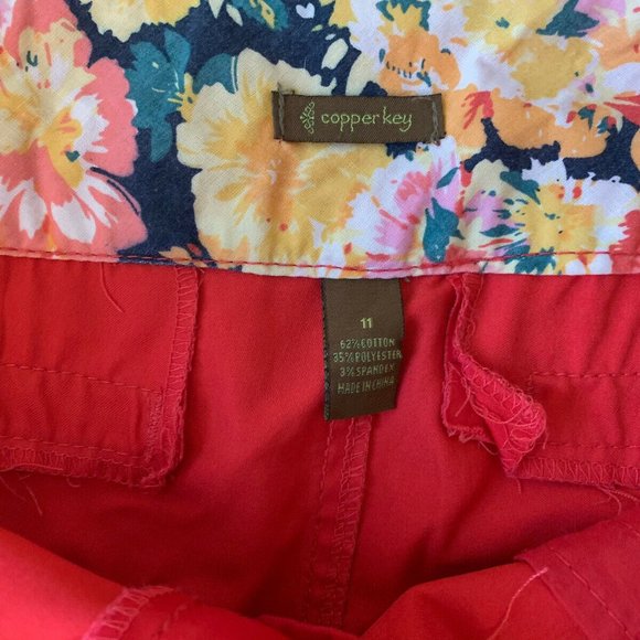 Copper Key Pink Summer Shorts Size 11 Juniors - Picture 4 of 5